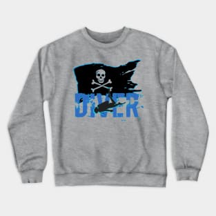 Scuba diving t-shirt designs Crewneck Sweatshirt